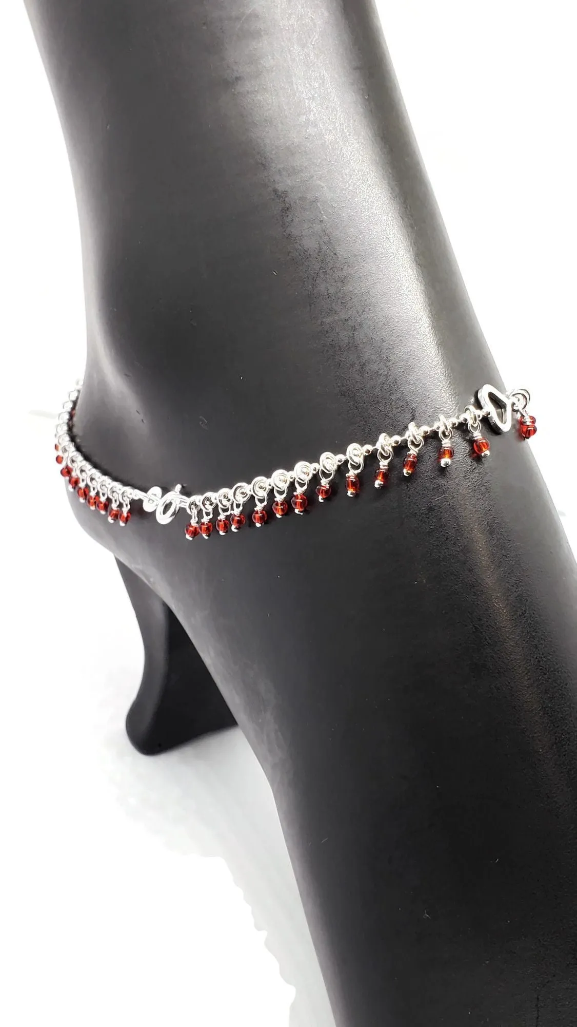 925 Sterling Silver Anklet - #35