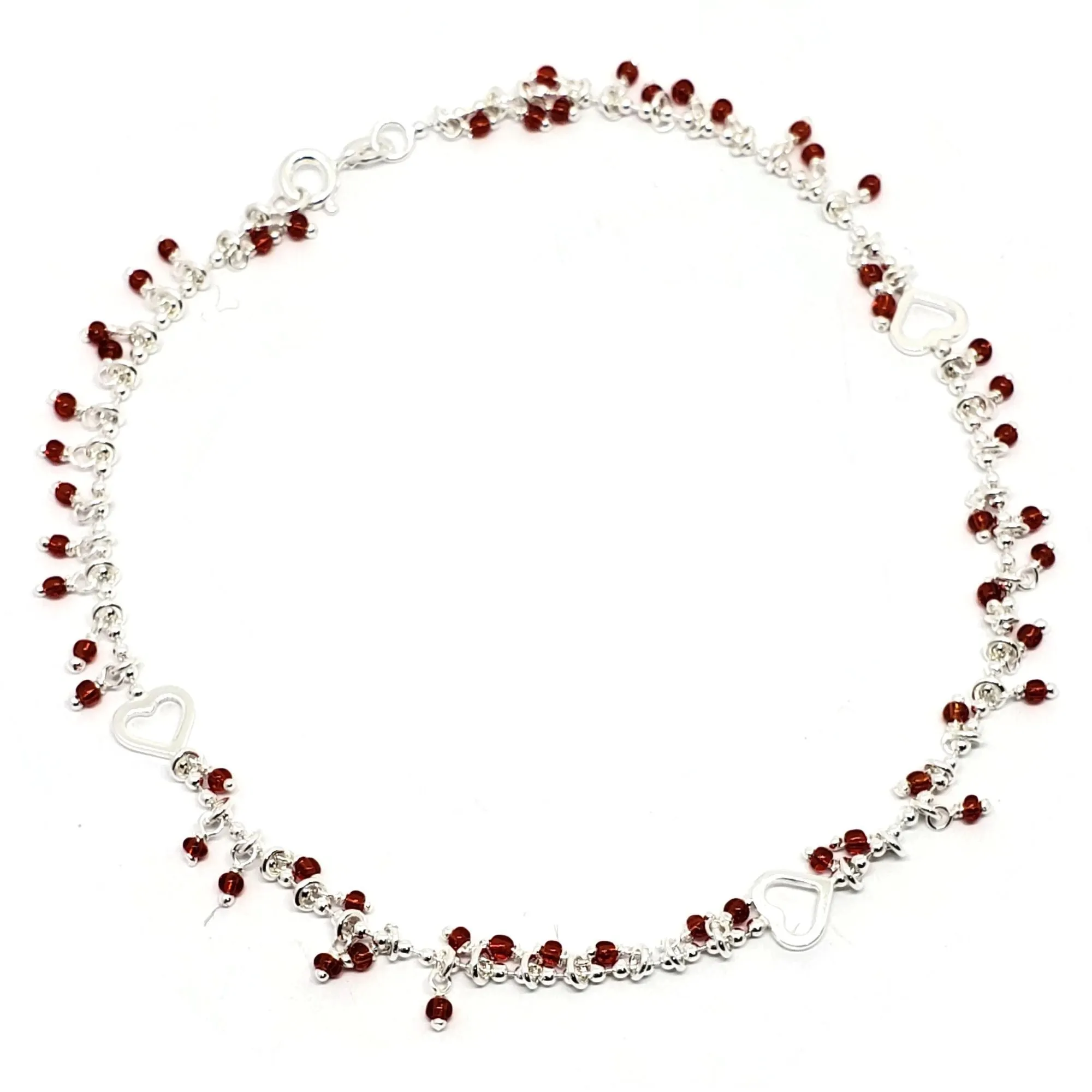 925 Sterling Silver Anklet - #35