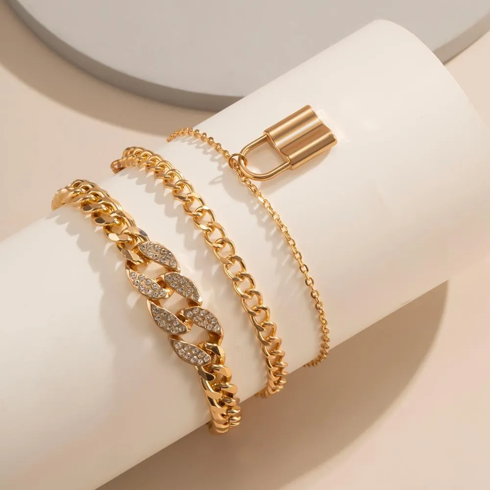 Anklet Rhinestone for Women Bling Paved Crystal Jewelry Anklet Foot