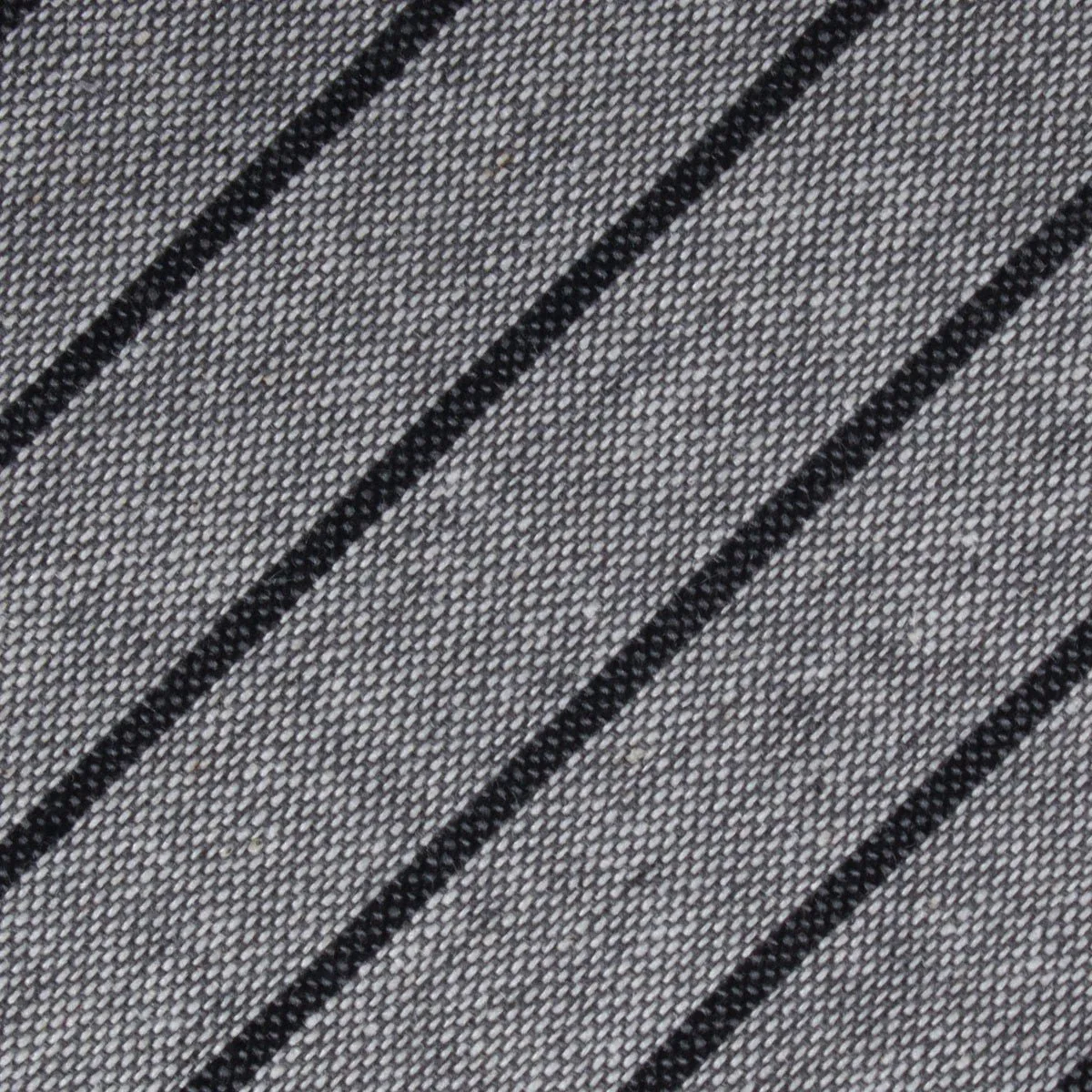 Ash Gray Pinstripe Diamond Bow Tie