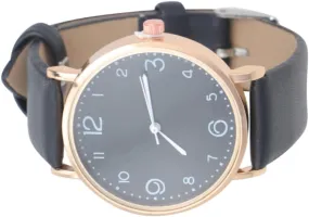 Beaupretty Casual Women Quartz Watch with Stylish PU Leather Strap Elegant Wrist Watch for for Work Parties and