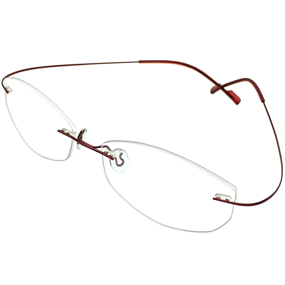 Belfast Rimless Computer Reading Glasses