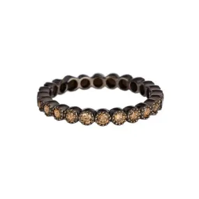 Bezel Champagne Diamond Band