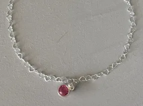 Birthstone Anklet