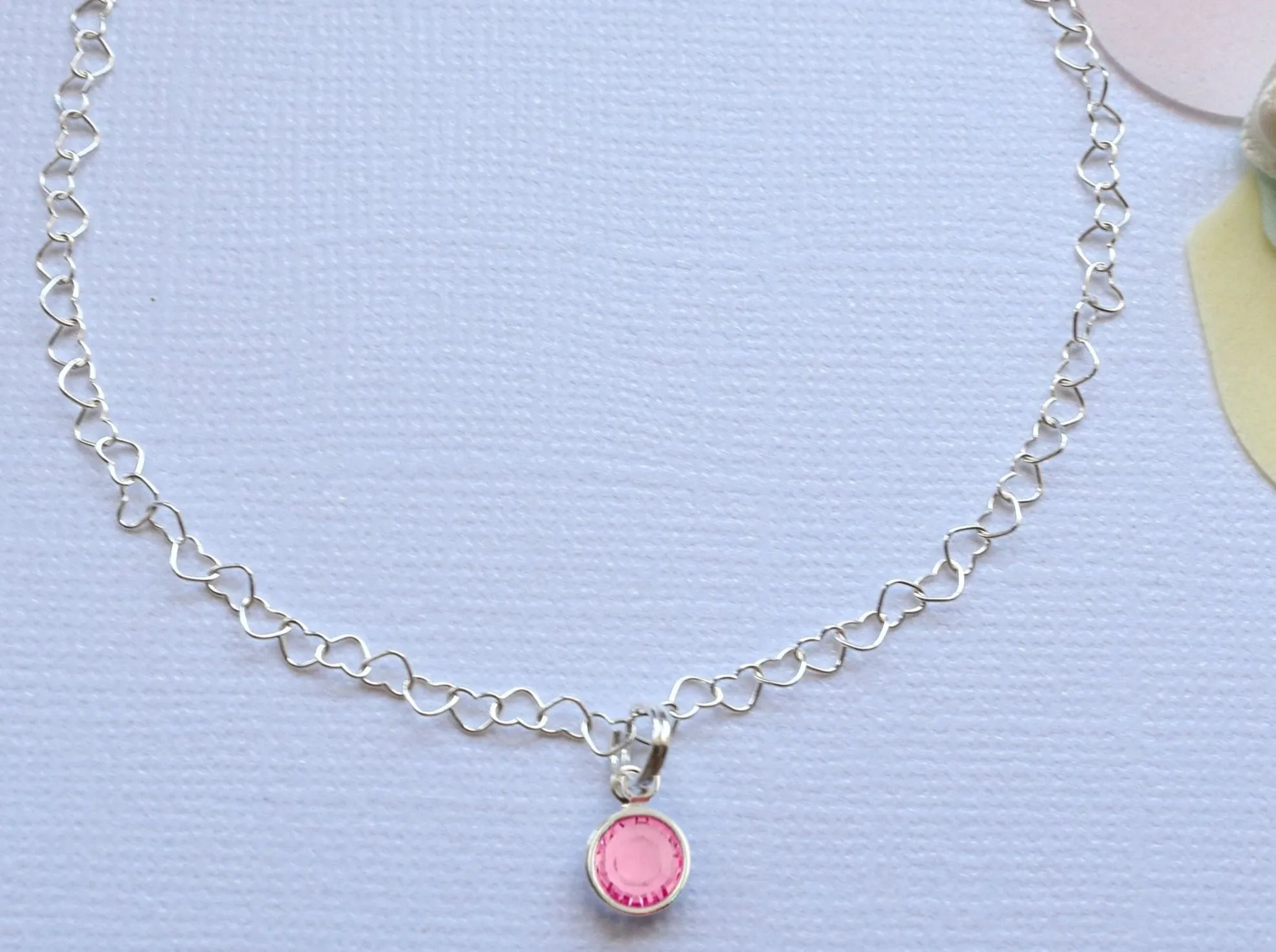 Birthstone Anklet