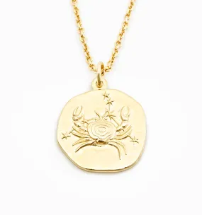 Cancer Zodiac Necklace