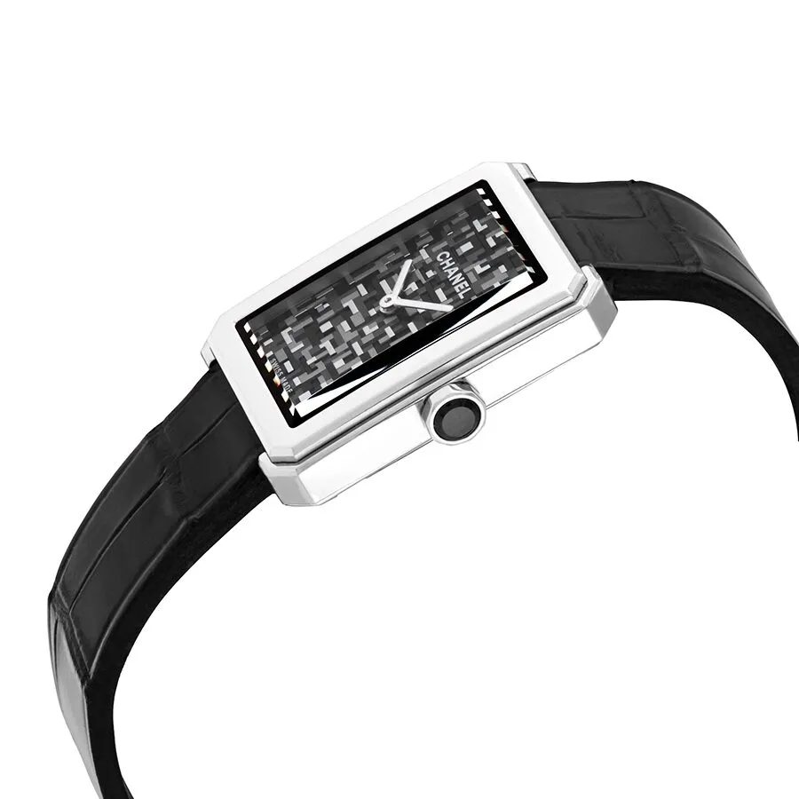 Chanel Boy·Friend Tweed Small Quartz Ladies Watch H6127