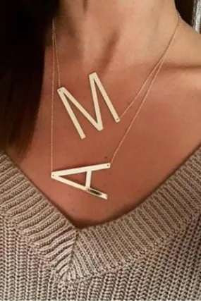 Crooked Letter Pendant