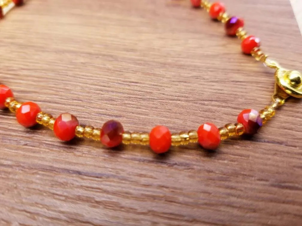 Crystal Women Anklet,  Ankle Jewelry