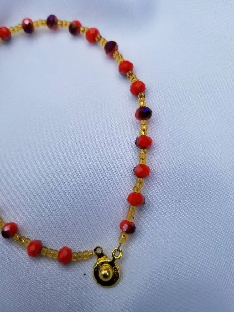 Crystal Women Anklet,  Ankle Jewelry