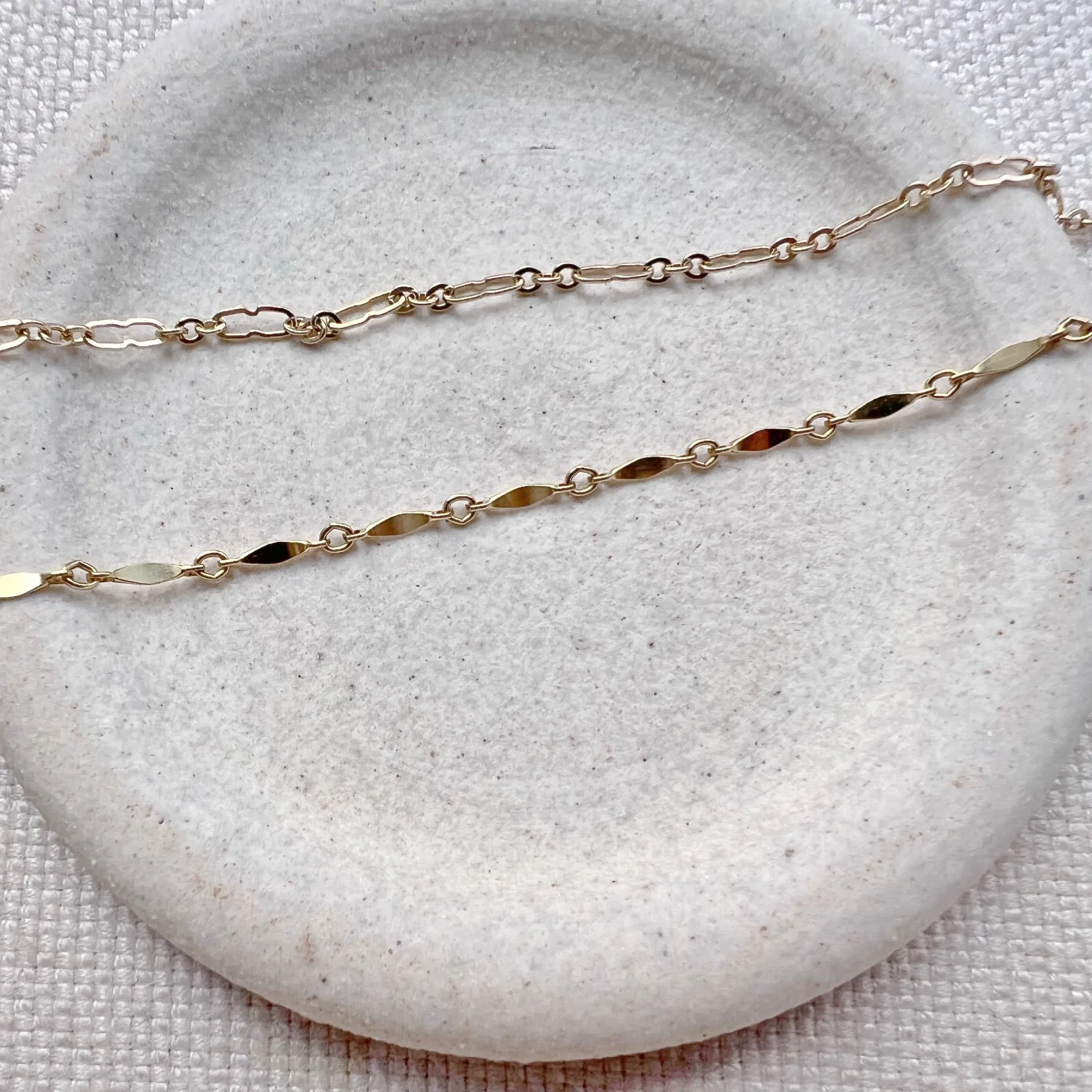 Dapped Chain Bracelet