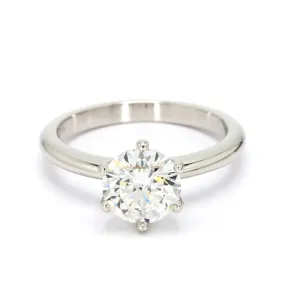 Diamond Solitaire Engagement Ring