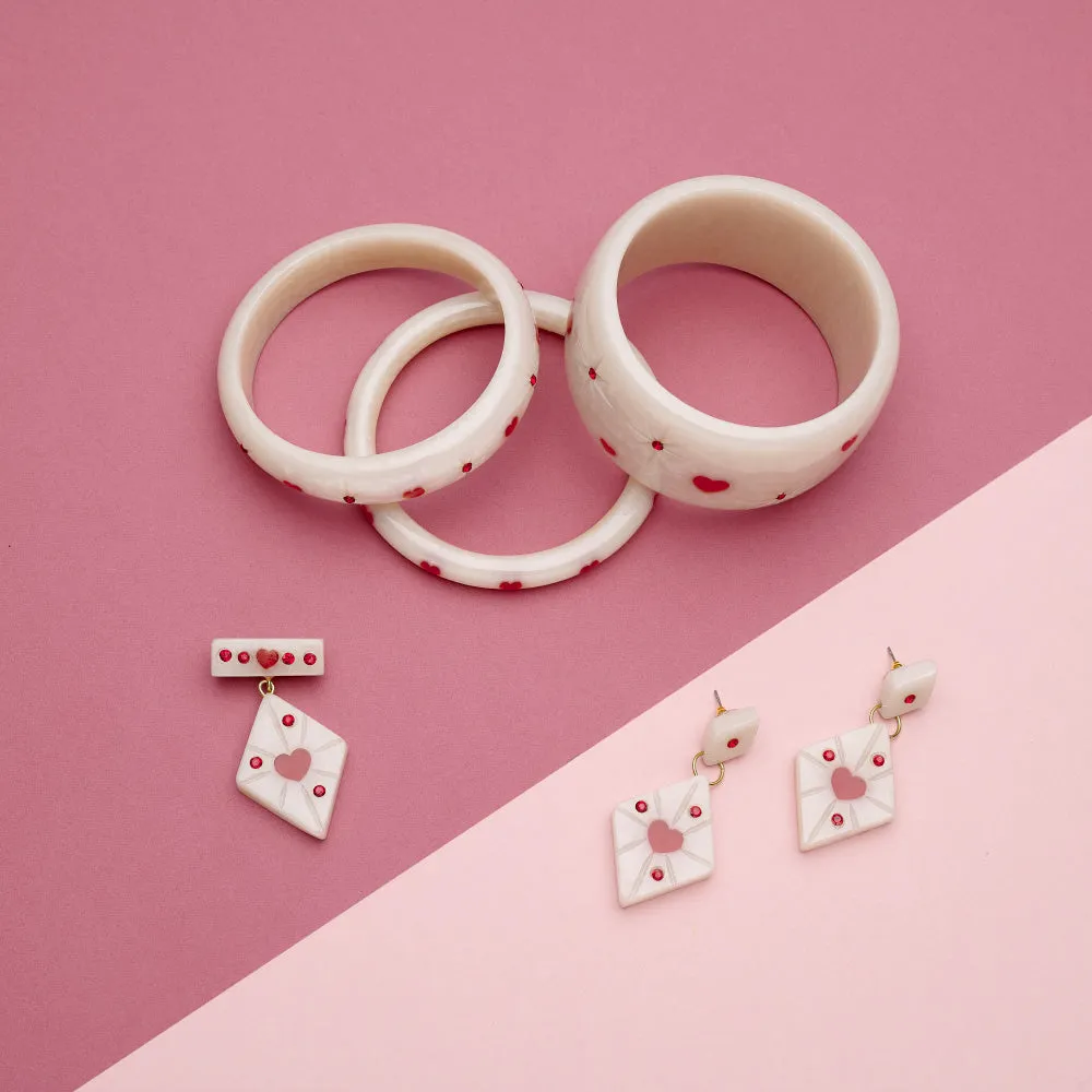 Extra Wide Secret Admirer Starburst Bangle