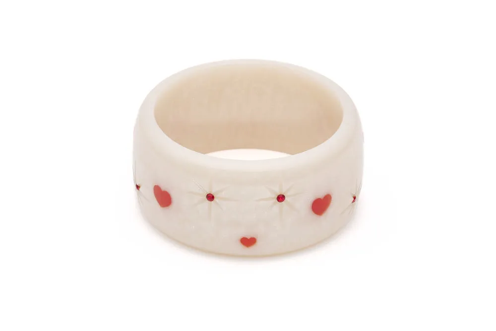 Extra Wide Secret Admirer Starburst Bangle