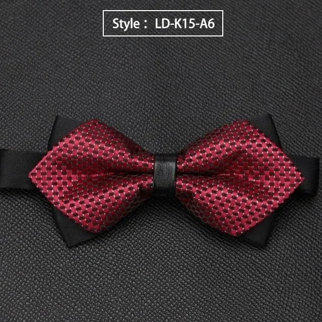 Formal Luxury Wedding Butterfly Cravat Quality Bow Tie For Men