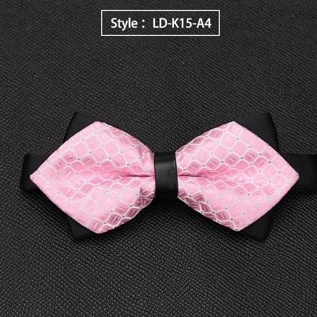 Formal Luxury Wedding Butterfly Cravat Quality Bow Tie For Men