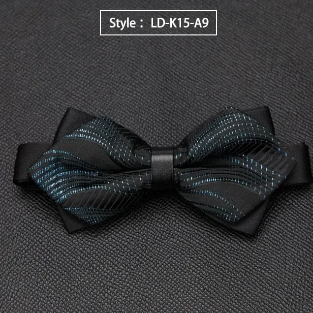 Formal Luxury Wedding Butterfly Cravat Quality Bow Tie For Men
