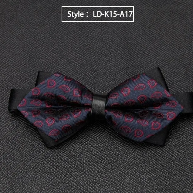 Formal Luxury Wedding Butterfly Cravat Quality Bow Tie For Men