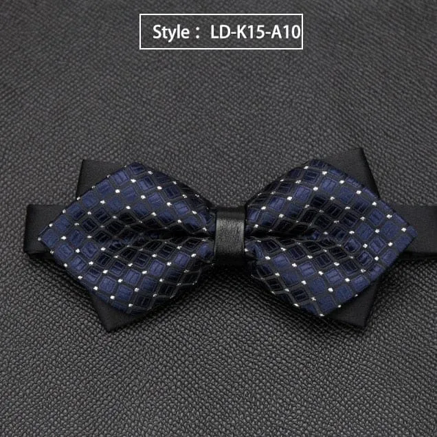 Formal Luxury Wedding Butterfly Cravat Quality Bow Tie For Men