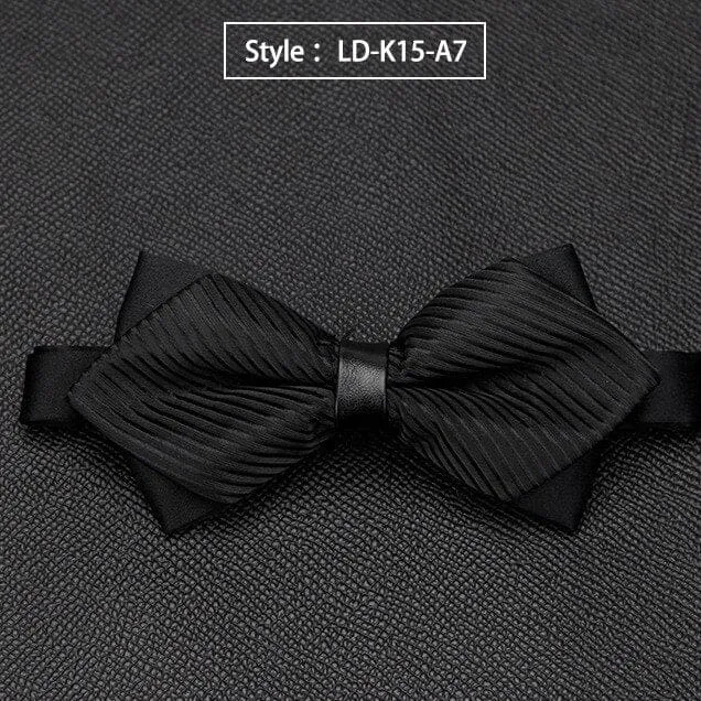 Formal Luxury Wedding Butterfly Cravat Quality Bow Tie For Men