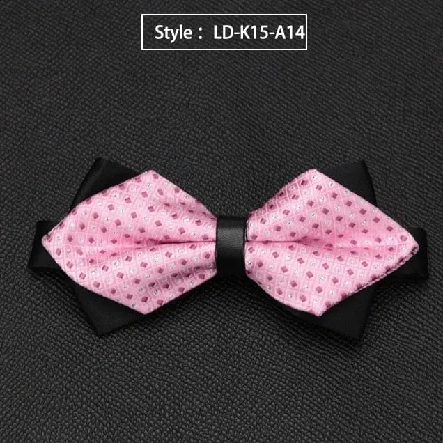 Formal Luxury Wedding Butterfly Cravat Quality Bow Tie For Men