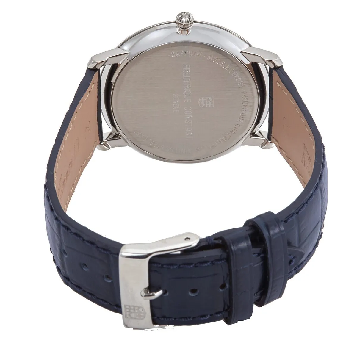 Frederique Constant Slim Line Quartz Blue Dial Watch FC-200RN5S36
