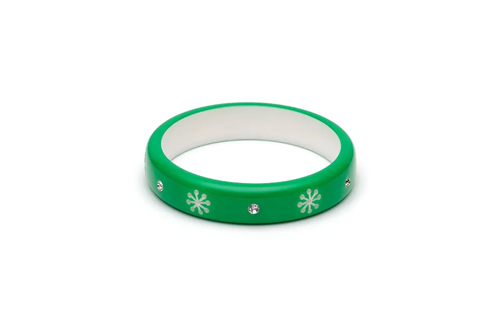 Garland Green Midi Atomic Snowflake Duchess Bangle