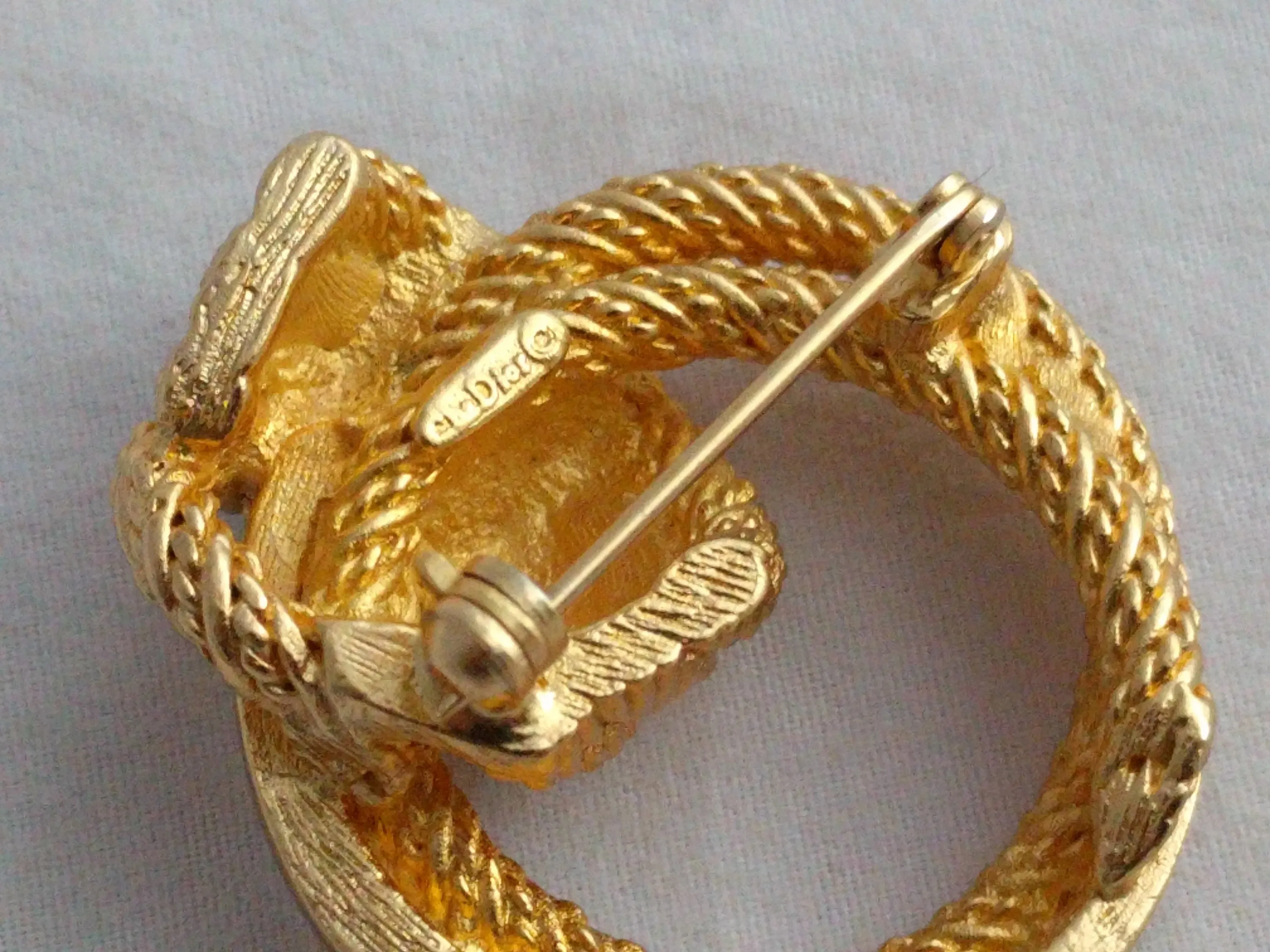 Henkel Grosse brooch CHRISTIAN DIOR brooch/pine