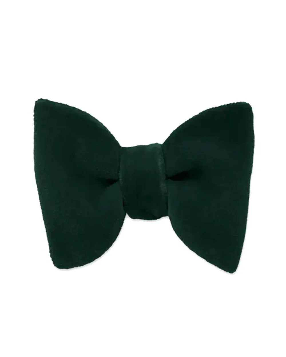 Hunter Green Classic Velvet Bowtie
