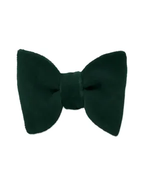 Hunter Green Classic Velvet Bowtie