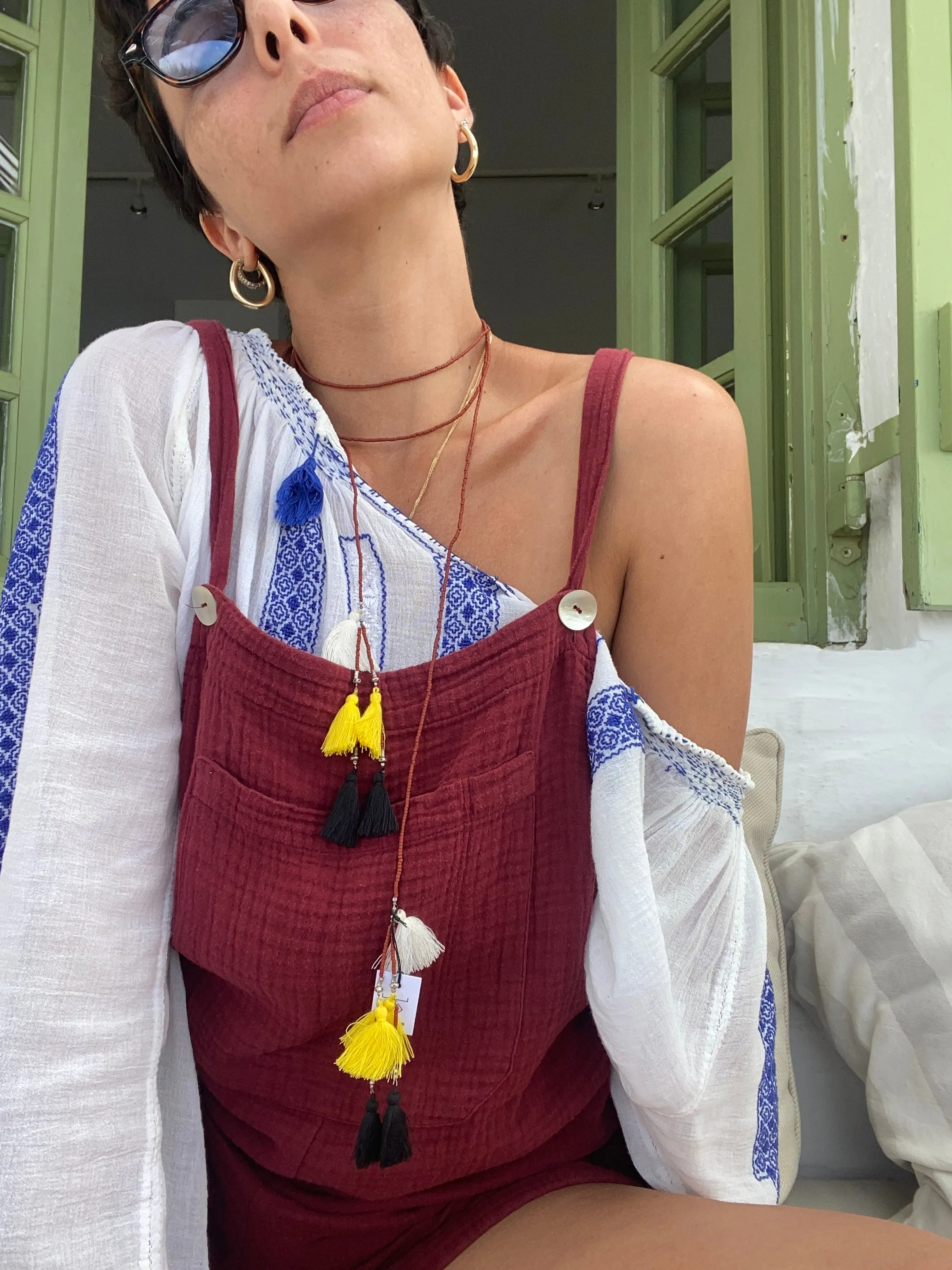 ISABELLE TASSEL NECKLACE