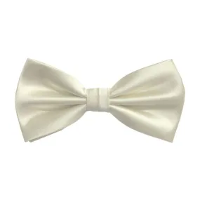 Ivory Bowtie or Tie