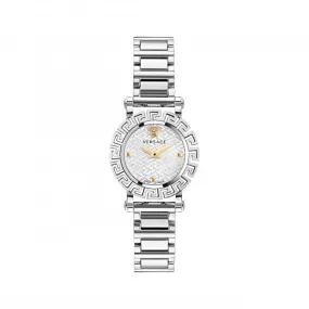 Ladies Greca Glam Stainless Steel Silver Watch VE2Q00322
