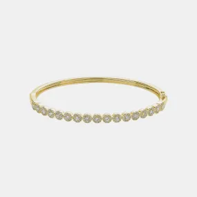 Martini Cup Diamond Bangle
