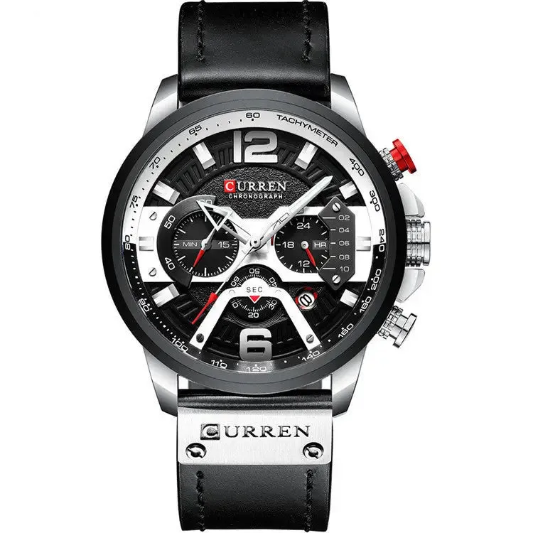Men's Sports Watches with 5.4cm Dial & 30M Waterproof rating