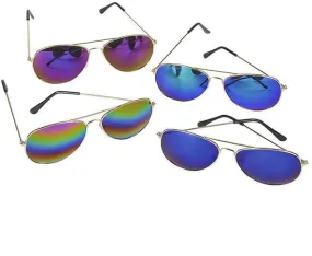 metal aviator style sunglasses Case of 144