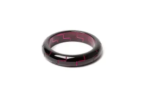 Midi Black Magenta Maiden Bangle