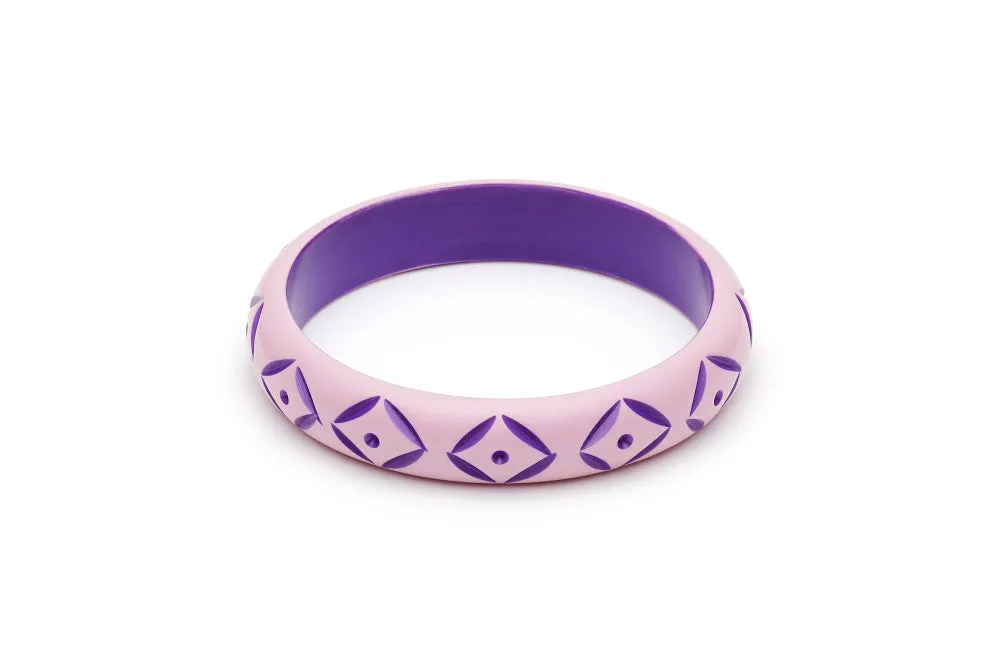 Midi Clematis Carved Duchess Bangle