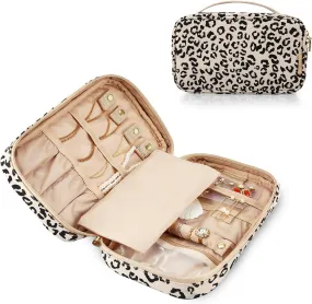 MIZATTO Travel Jewelry Organizer, Medium Jewelry Storage Bag for Necklaces, Earrings, Rings and Bracelets