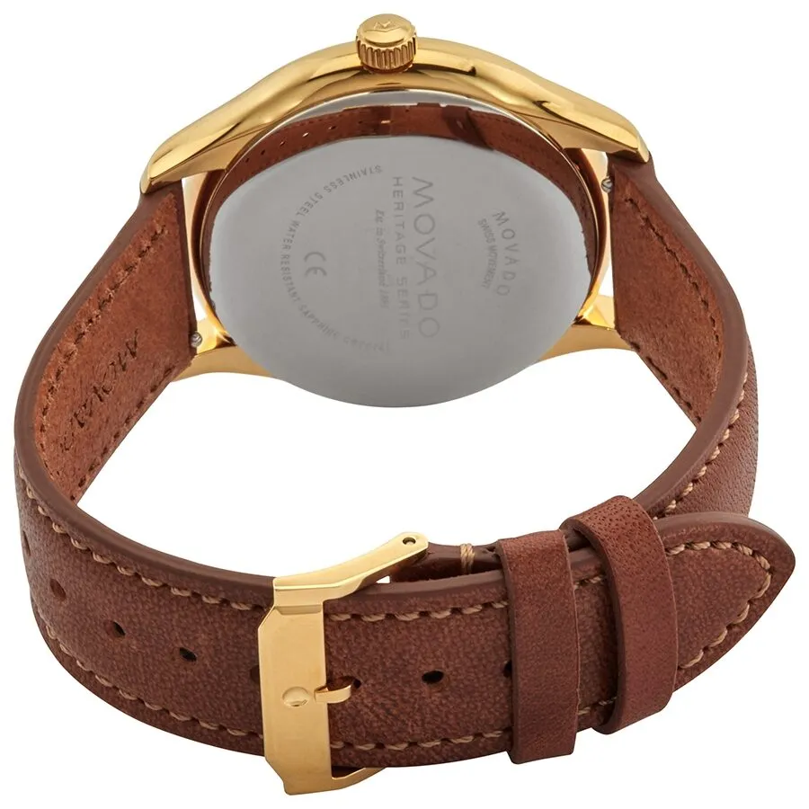 Movado Heritage Quartz Blue Dial Men's Watch 3650028