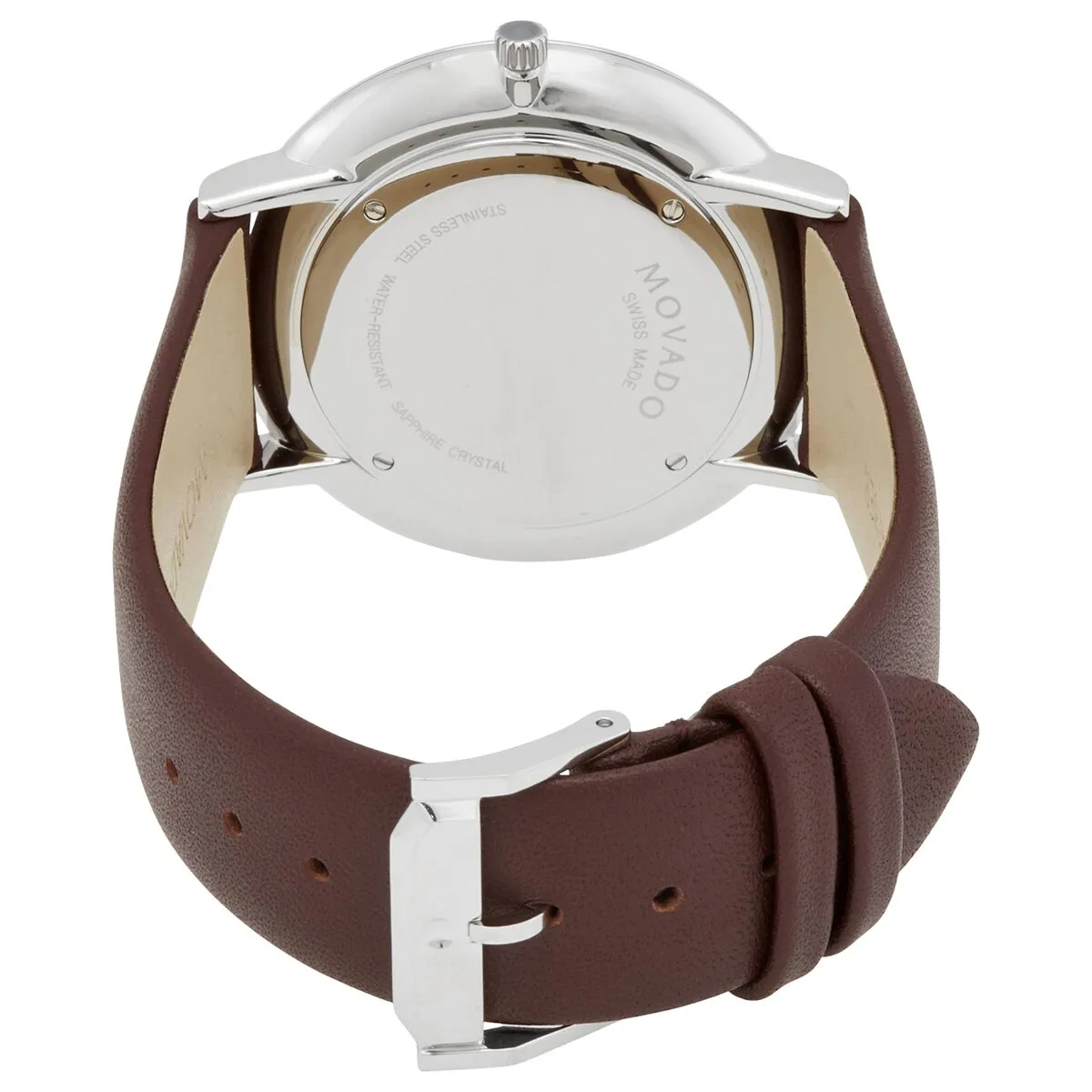 Movado Modern 47 Quartz Brown Dial Watch 0607256