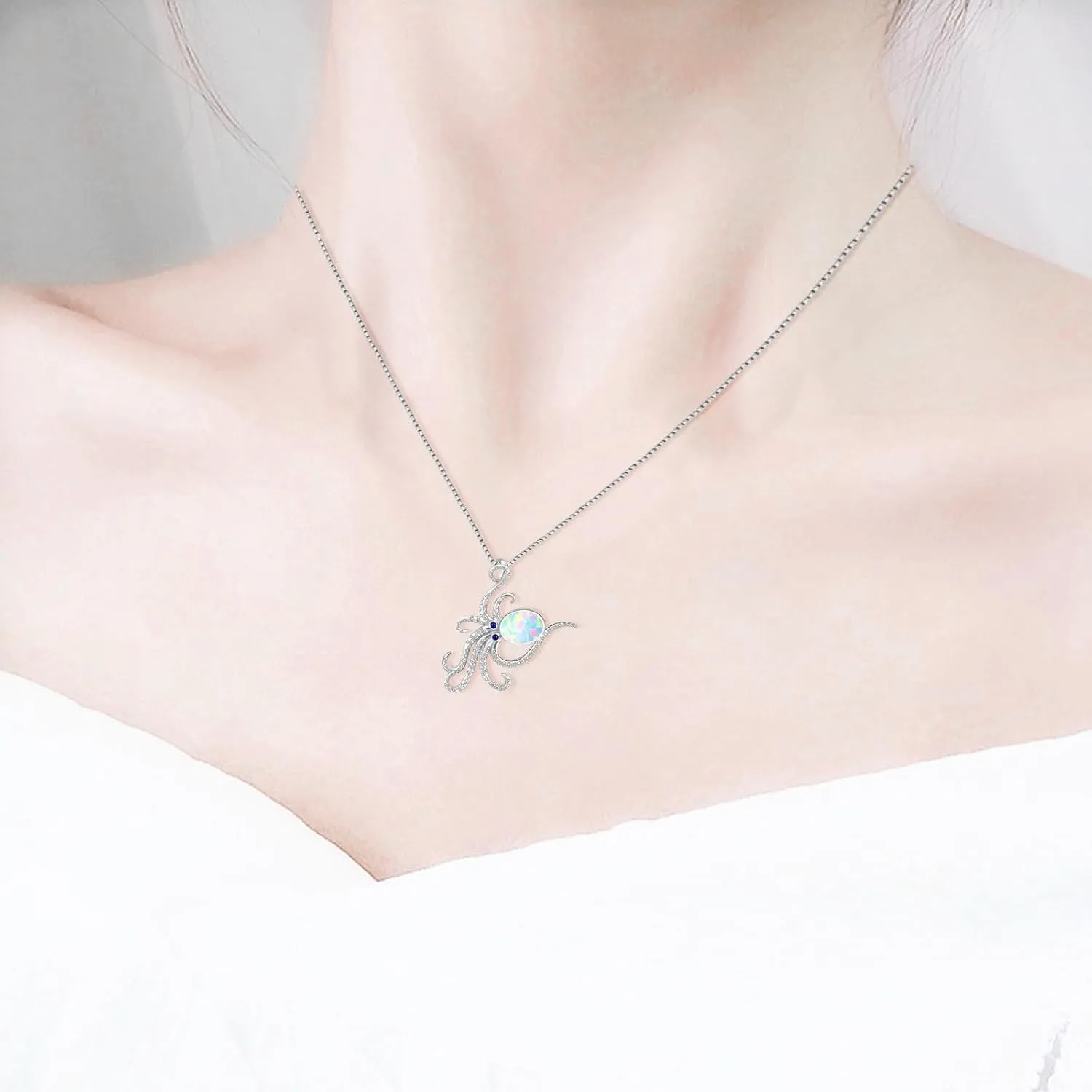 Necklaces for Women Trendy Long Heart Pendant Cubic Zirconia Necklace Cute Letter Initial Necklaces Handmade Necklaces Jewelry Gifts Womens 925 Sterling Silver Necklace Dainty Gold Necklace