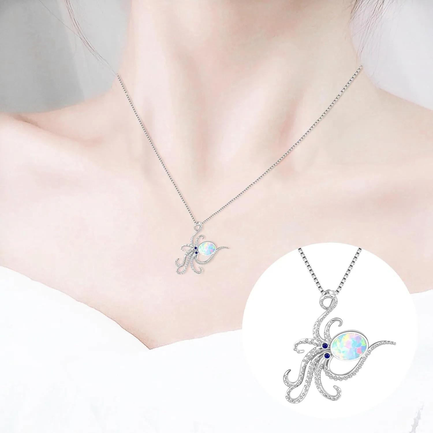 Necklaces for Women Trendy Long Heart Pendant Cubic Zirconia Necklace Cute Letter Initial Necklaces Handmade Necklaces Jewelry Gifts Womens 925 Sterling Silver Necklace Dainty Gold Necklace