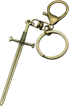 New 2026 Gothic Cross Charm Keychain Warrior Pendant Keychains For Men Accessories Bag Car Key Ring Decoration Jewelry Luxury With You Trendy Creative Best Gift