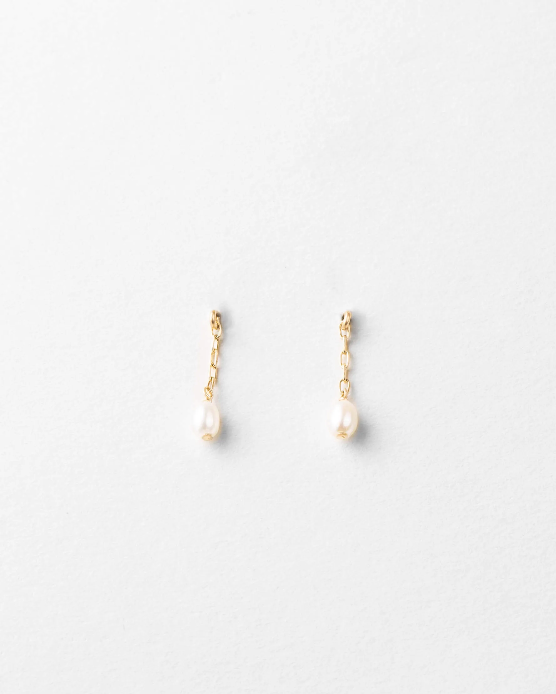 Pearl Droplet Earrings
