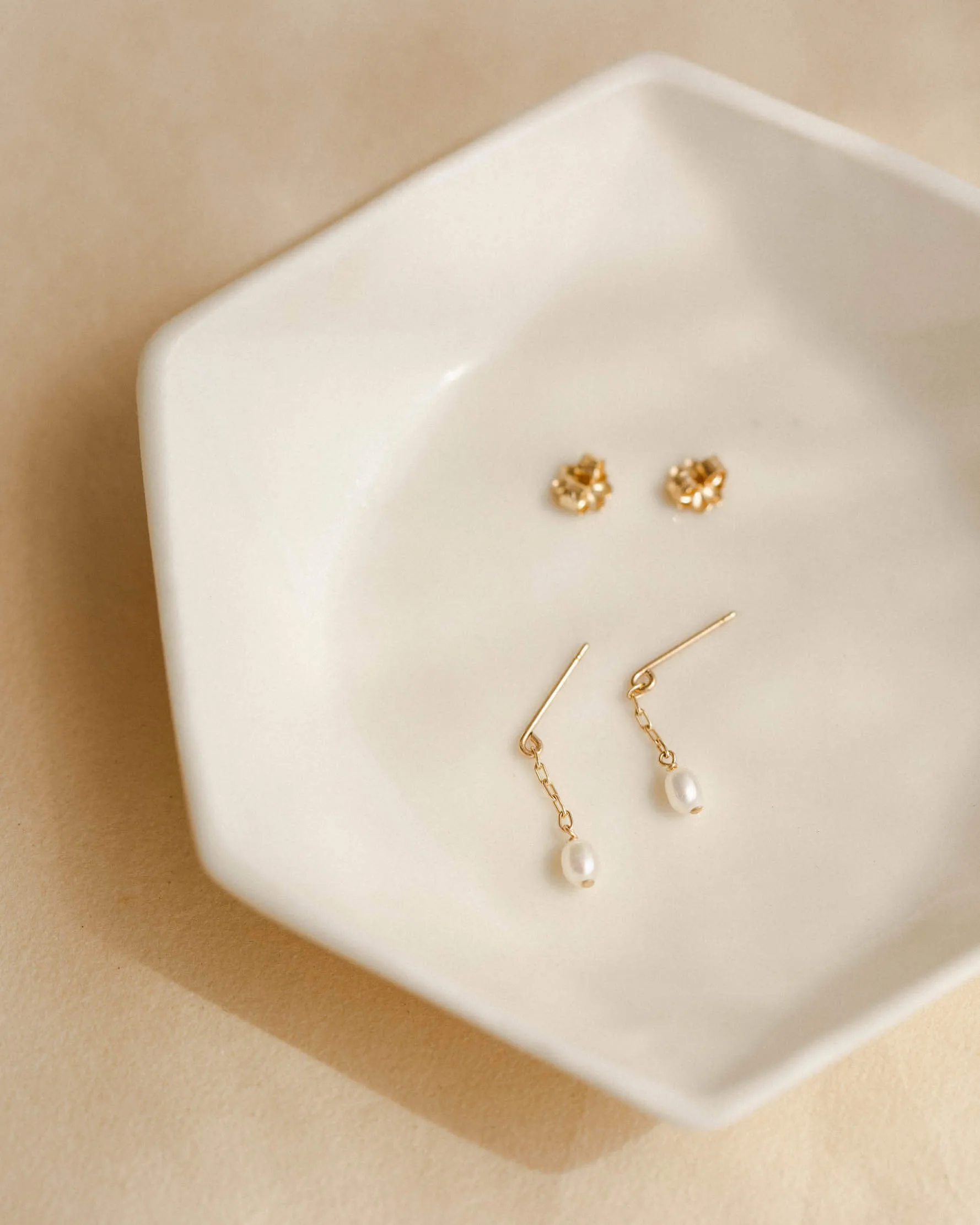 Pearl Droplet Earrings