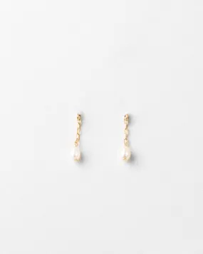 Pearl Droplet Earrings
