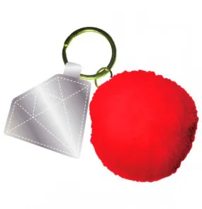 Pom Pom Diamond Key Chain