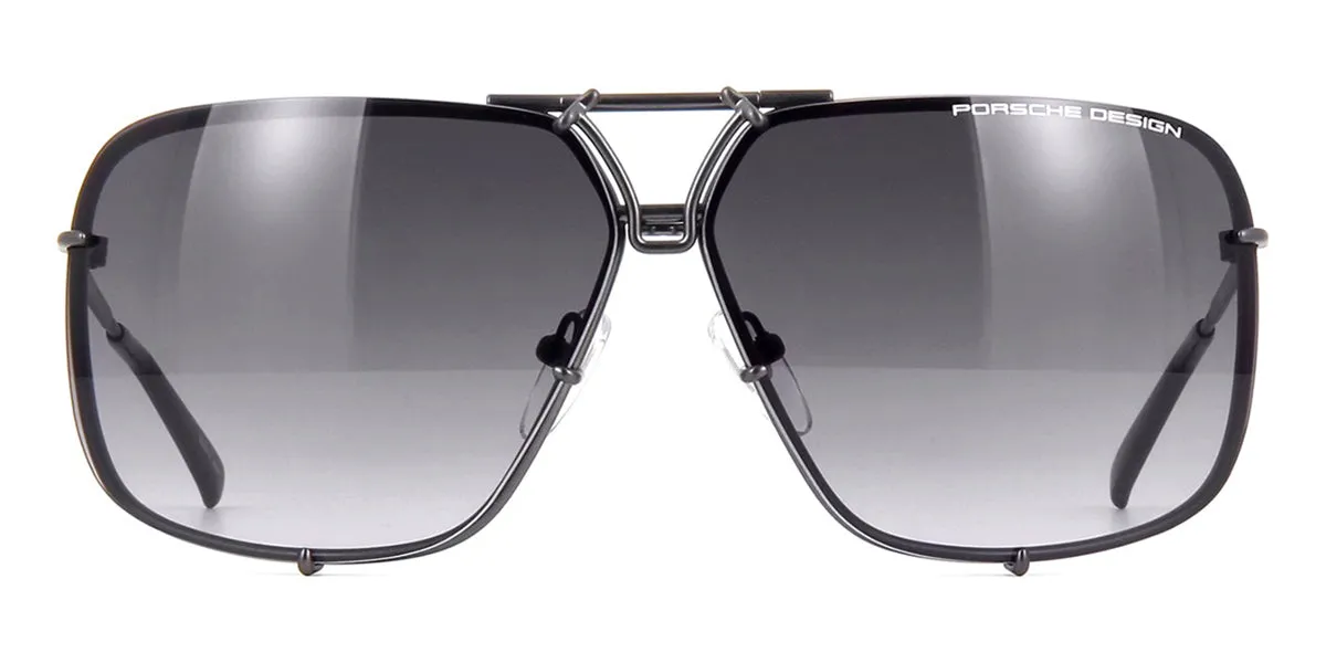 Porsche Design 8928 A Gunmetal Frame With Green VisionDrive Polarised XTR Lenses