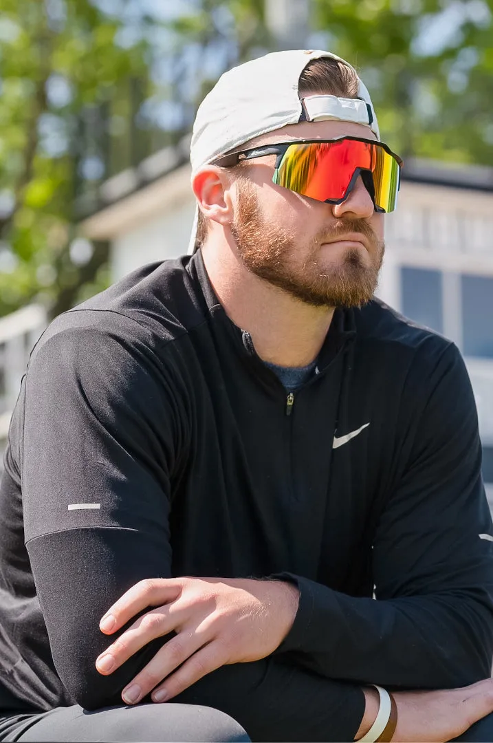 "Eclipse" Sports Performance Sunglasses (Black)
